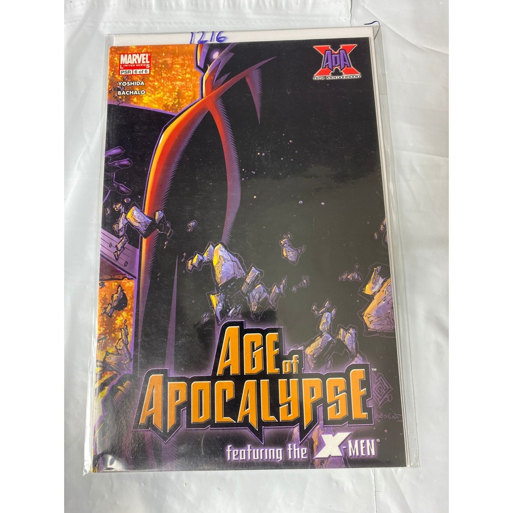 Marvel Age of‎ Apocalypse 6 of 6 X-Men 10th Anniversary Yoshida Bachalo 2005